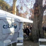 ACSA/CSBA Tent at SBE
