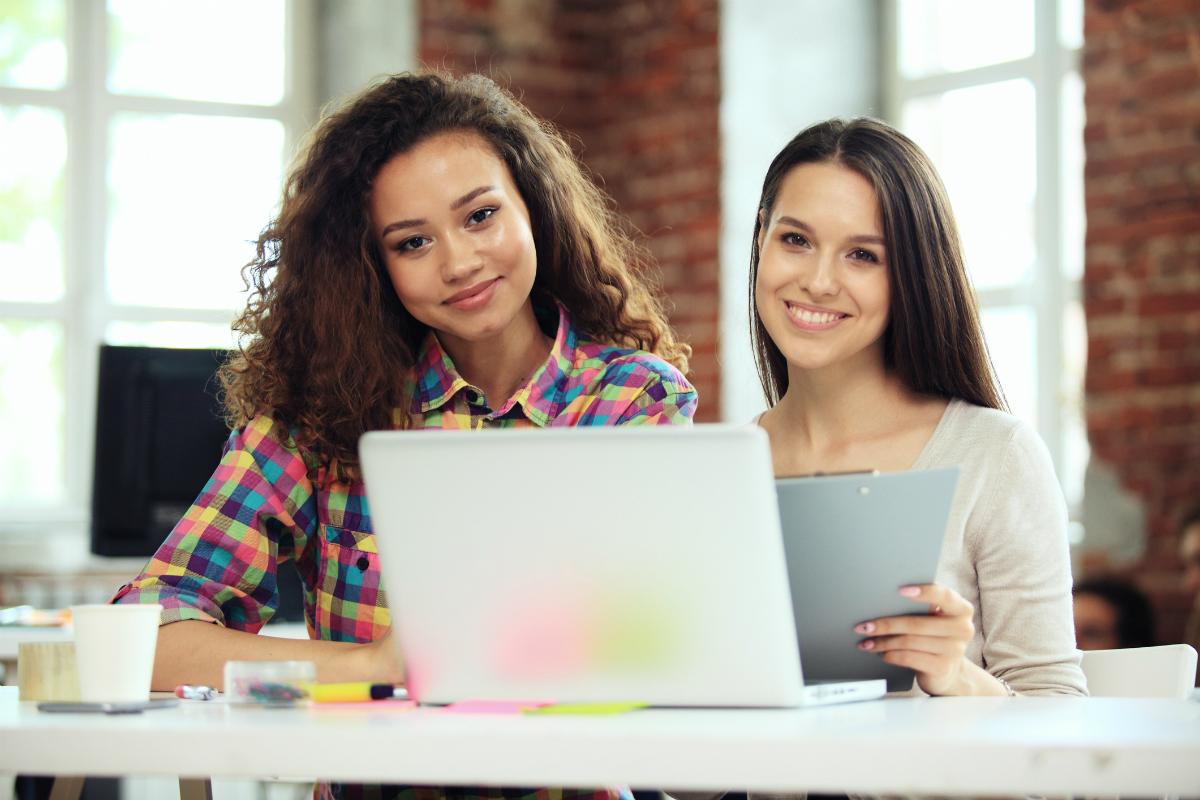 women with laptop