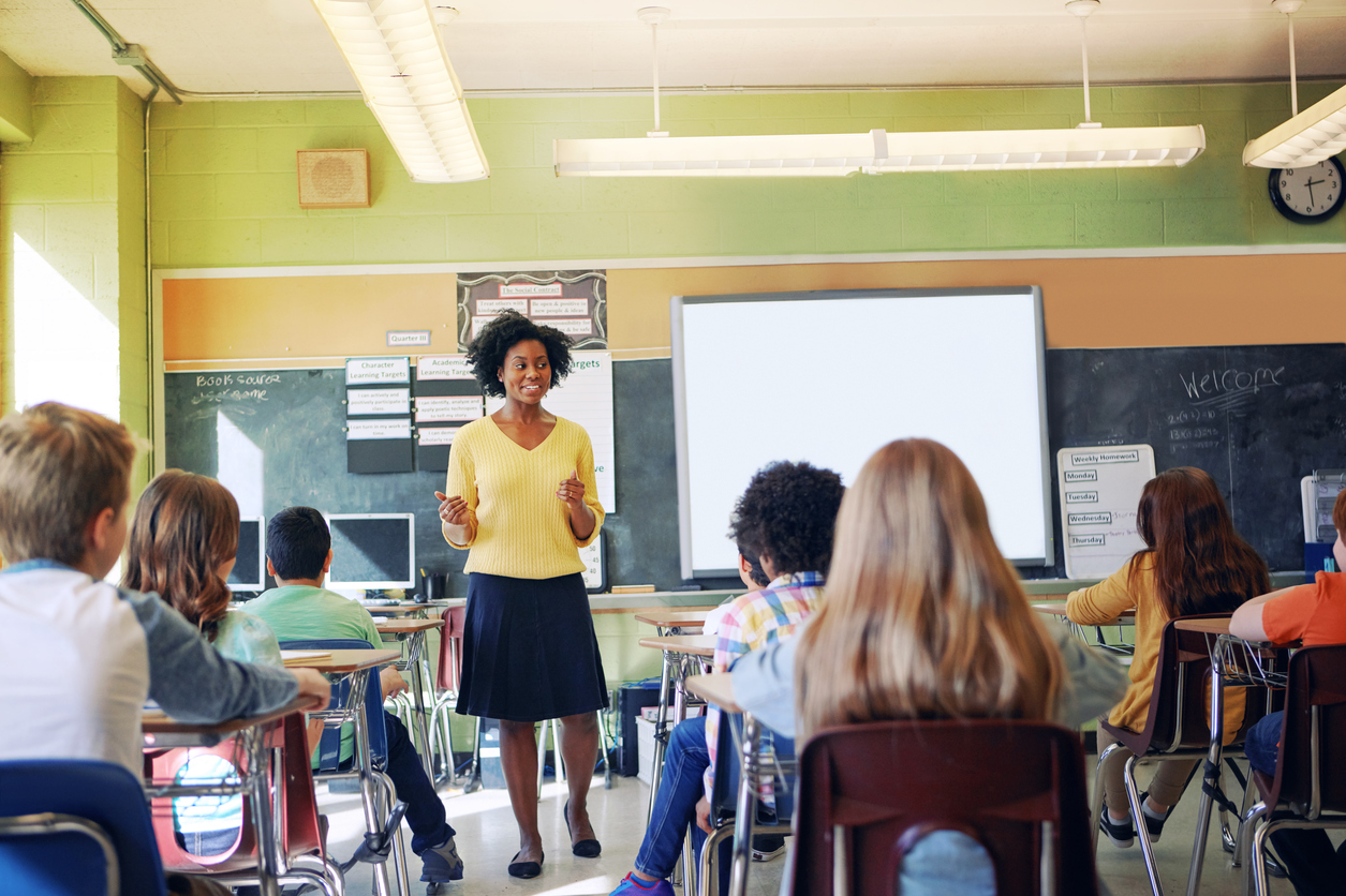 African-American teacher